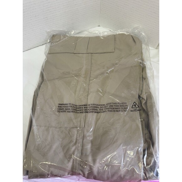 Men’s Uniform Tactical Work Cargo Pants Relaxed Fit Khaki Outdoor Hiking NWT - Picture 6 of 7
